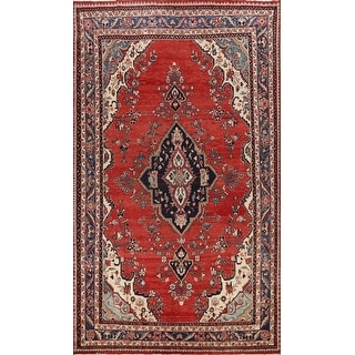 Floral Hamedan Persian Wool Area Rug Hand-knotted Traditional Carpet ...