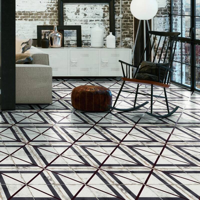The Tile Life Metallici 8x8 Brown Matte Porcelain Metal Look Floor & Wall Tile