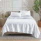 preview thumbnail 4 of 22, Bare Home Poly Satin Sheet Set