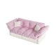 preview thumbnail 14 of 31, 74.8" Queen Size Pull Out Sofa Bed 3-in-1 Convertible Sleeper Tufted Sofa with 2 Soft Pillows