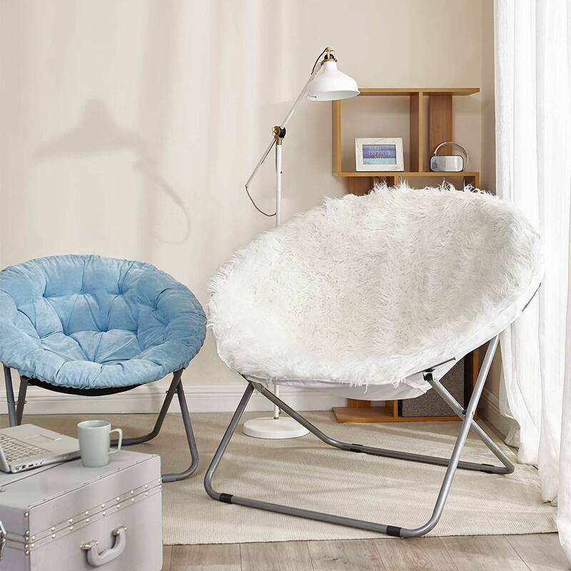 Giant Moon Chair - Mega Furry Plush by DormCo