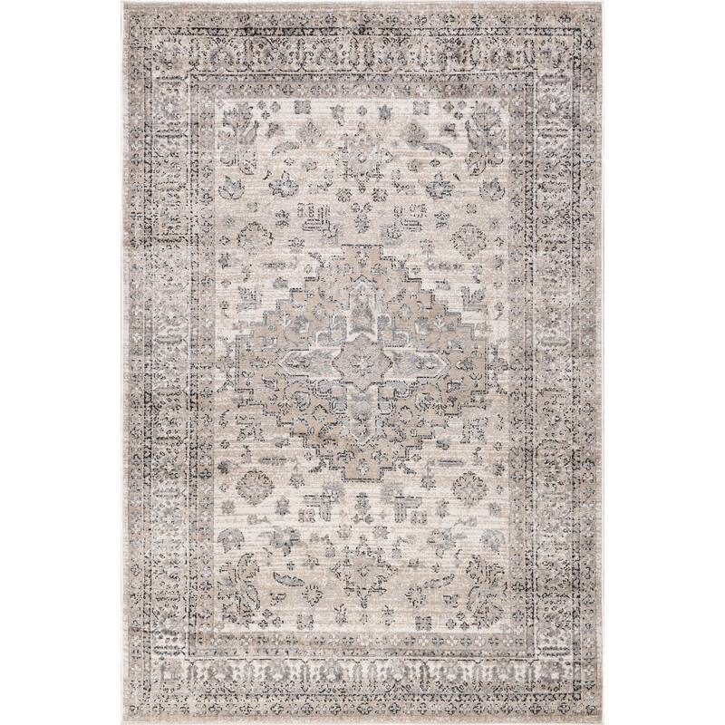 Nuloom Lillith Traditional Medallion Area Rug