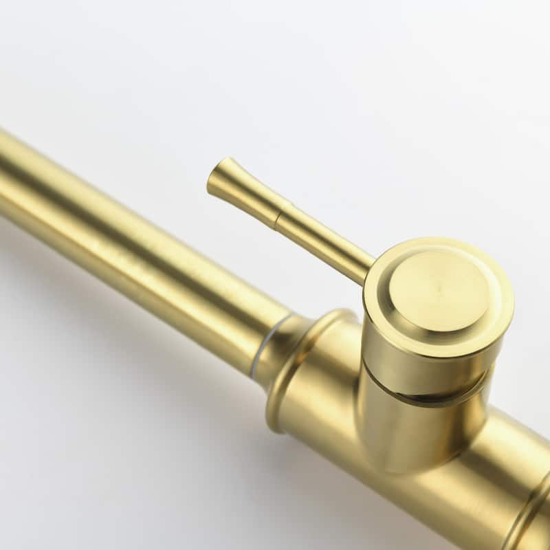 High Arc Stainless Steel Kitchen Faucet with Pull Down Sprayer