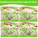 preview thumbnail 21 of 26, Kids Table and 4 Chair Set - Height Adjustable