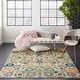 preview thumbnail 83 of 178, Nourison Passion Boho French Country Floral Area Rug. 3' 9" x 5' 9" - Ivory - Runner/Rectangle