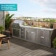 preview thumbnail 32 of 30, Kraus 15 in. Topmount Workstation Stainless Steel Outdoor Kitchen Sink