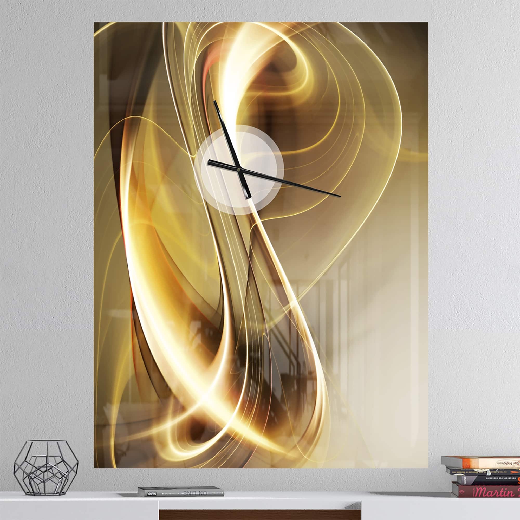 Designart 'Elegant Modern Sofa' Oversized Modern Wall Clock