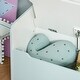 preview thumbnail 9 of 7, Qaba Kids Wooden Toy Storage Box 2 in 1 Design with Seating Bench, White - 23.5" x 11.75" x 19.75"
