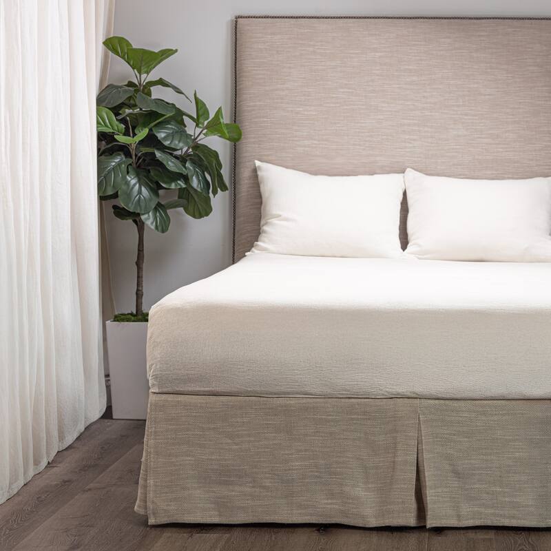 Cottage Home Linen Box Spring Cover