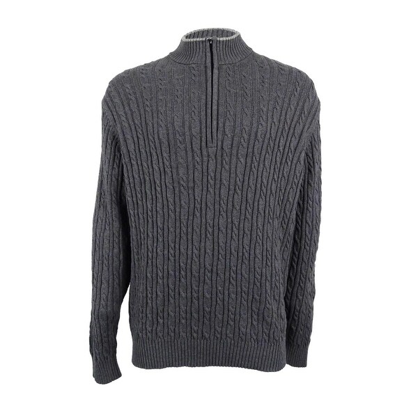 mens big and tall turtleneck sweater
