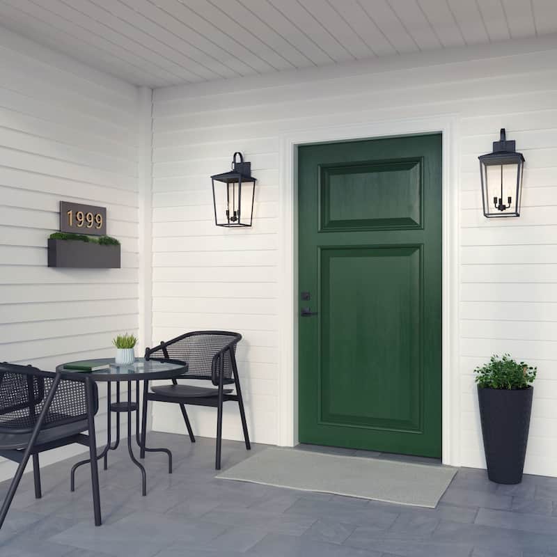 Millennium Lighting Fetterton 3 Light 24" Tall Outdoor Wall Sconce