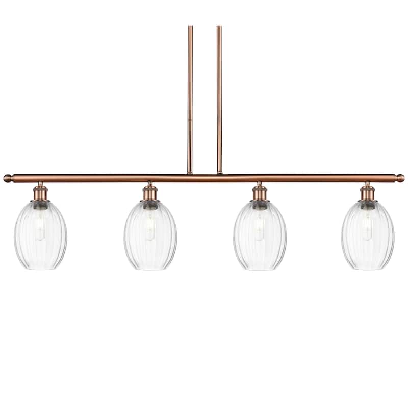 Innovations Lighting 516-4I-12-48 Preston Linear Preston 4 Light 48" - Antique Copper / Clear