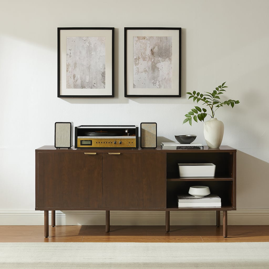 Crosley Brody Record Storage Sideboard
