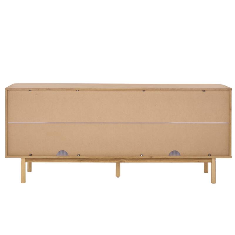 SAFAVIEH Home Adiel 4-Door Sideboard - 67"W x 18"D x 29"H