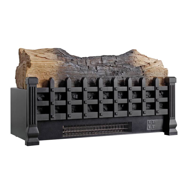 20 inch Electric Fireplace 3D Log set insert, Free Standing Fireplace Heater for Indoor
