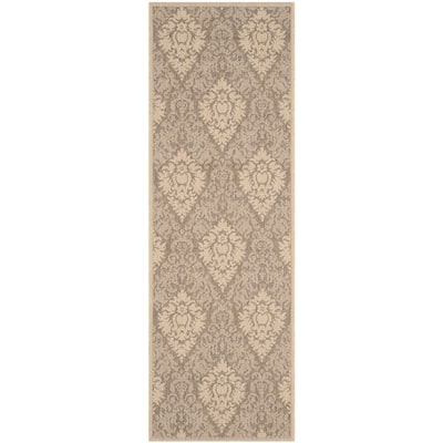 SAFAVIEH Courtyard Willene Boho Indoor/ Outdoor Waterproof Patio Backyard Rug