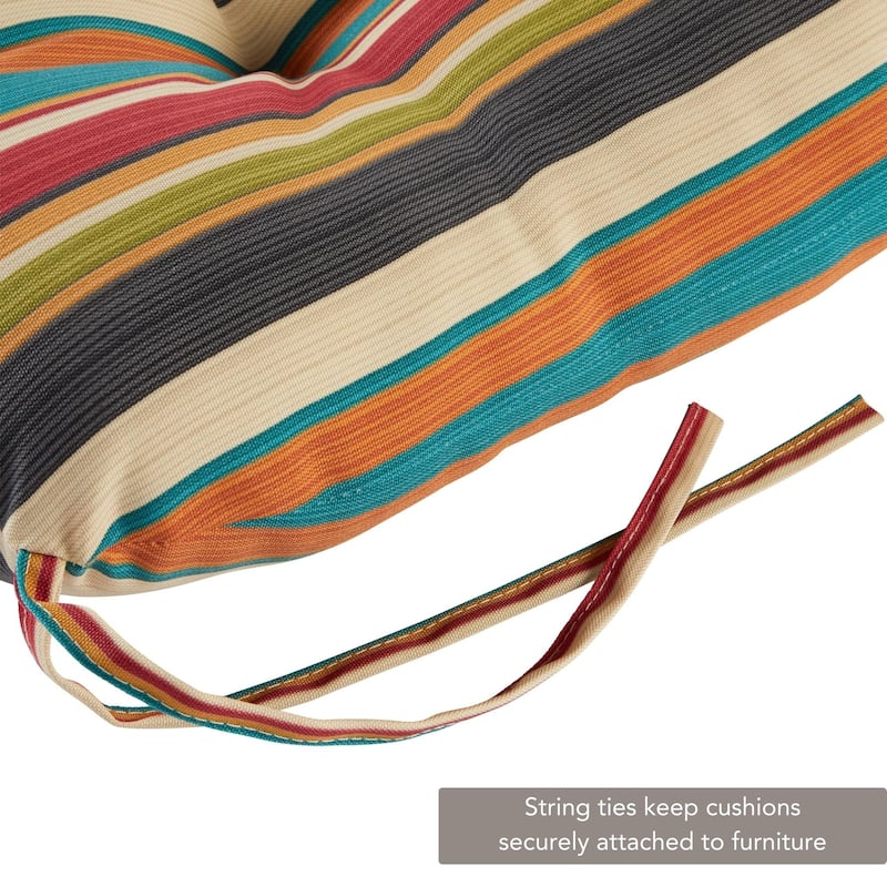 Greendale Home Fashions Global 20-inch Outdoor Chair Cushion