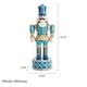 preview thumbnail 6 of 4, Fitz and Floyd Nutcracker Winter Whimsy Guard, 14.75 Inch - N/A