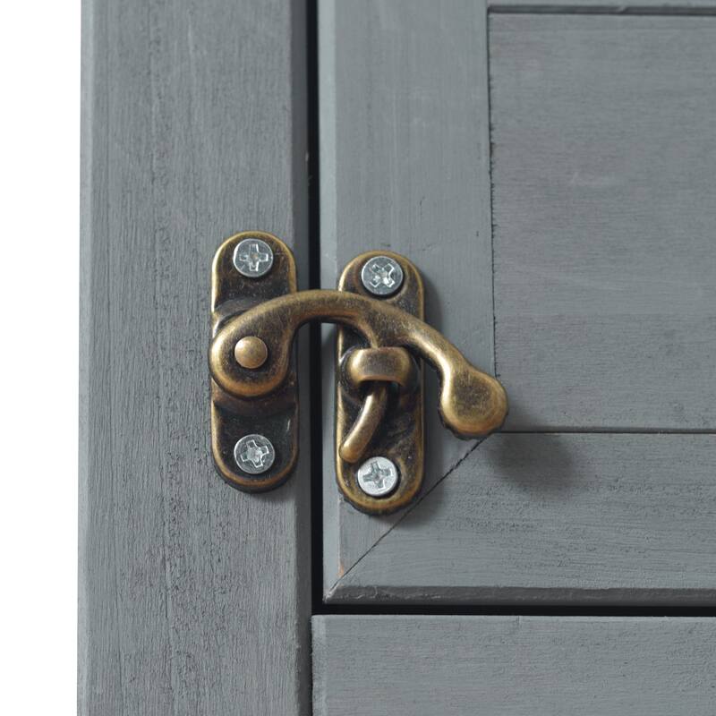 Kitchen Island with Foldable Grill Table, Grill Cart with Trash Can Storage, Stainless Steel Top Pizza Oven Table for Outdoor