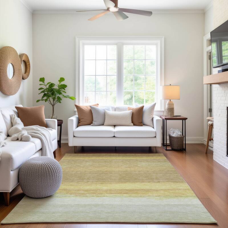 Premium Washable Super Soft Ombre Solid Mayfield Rug