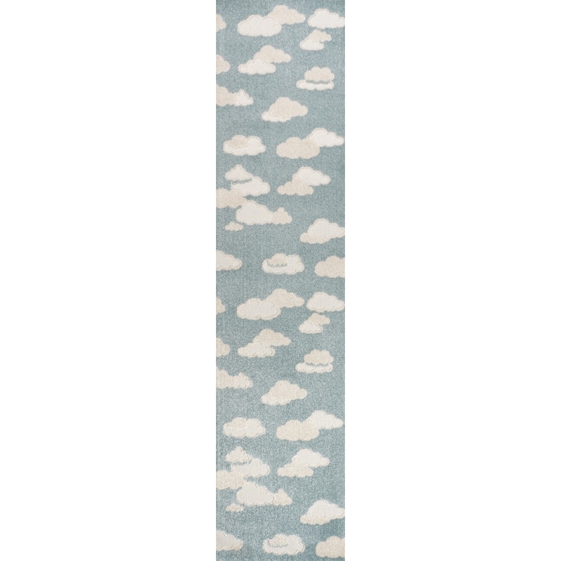 JONATHAN Y Haze Youth Cloud Scandi Area Rug - 2 X 8