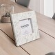 preview thumbnail 1 of 12, Keith Italian Carrara White Marble Picture Frame  4" x 4" 