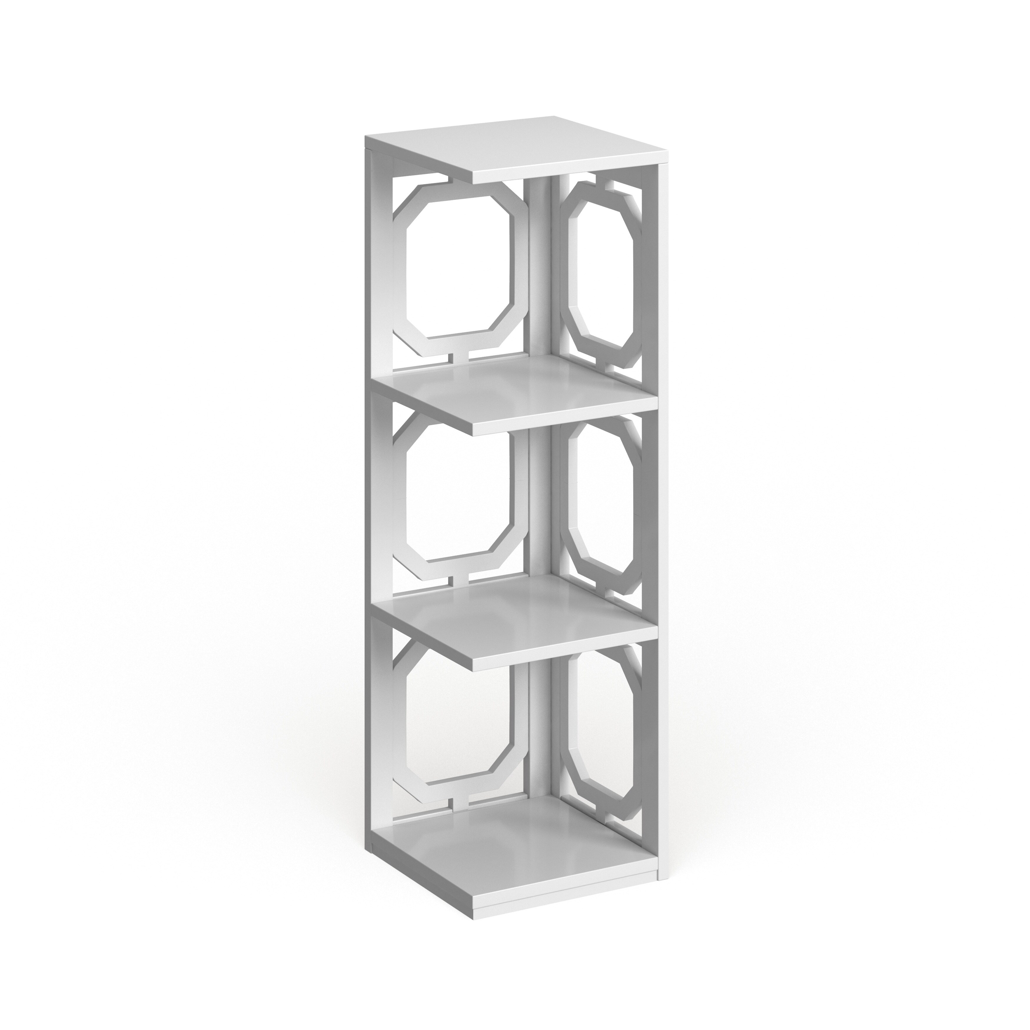 Shop Copper Grove Hitchie 3 Tier Corner Bookcase On Sale