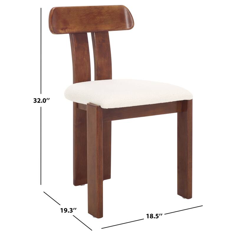 SAFAVIEH Cayde Mid-Century Modern Dining Chair - 19"W x 19"D x 32"H