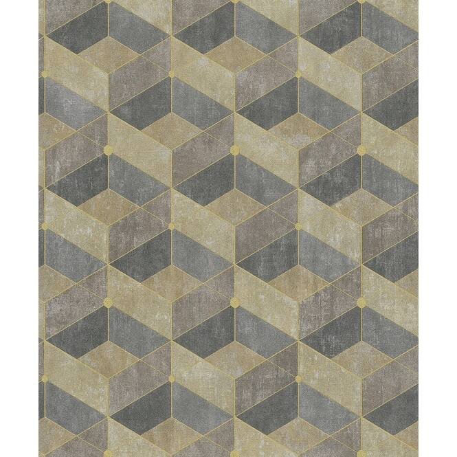 Advantage Muir Neutral Geo Wallpaper