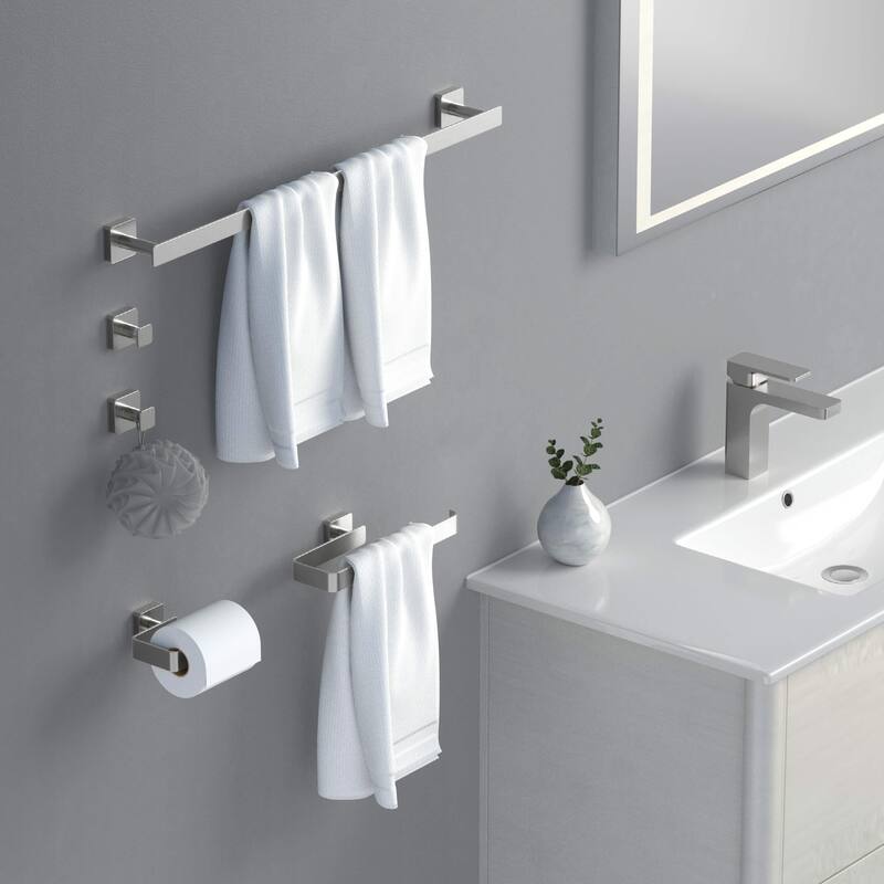 Blaze 5 Piece Bathroom Hardware Set