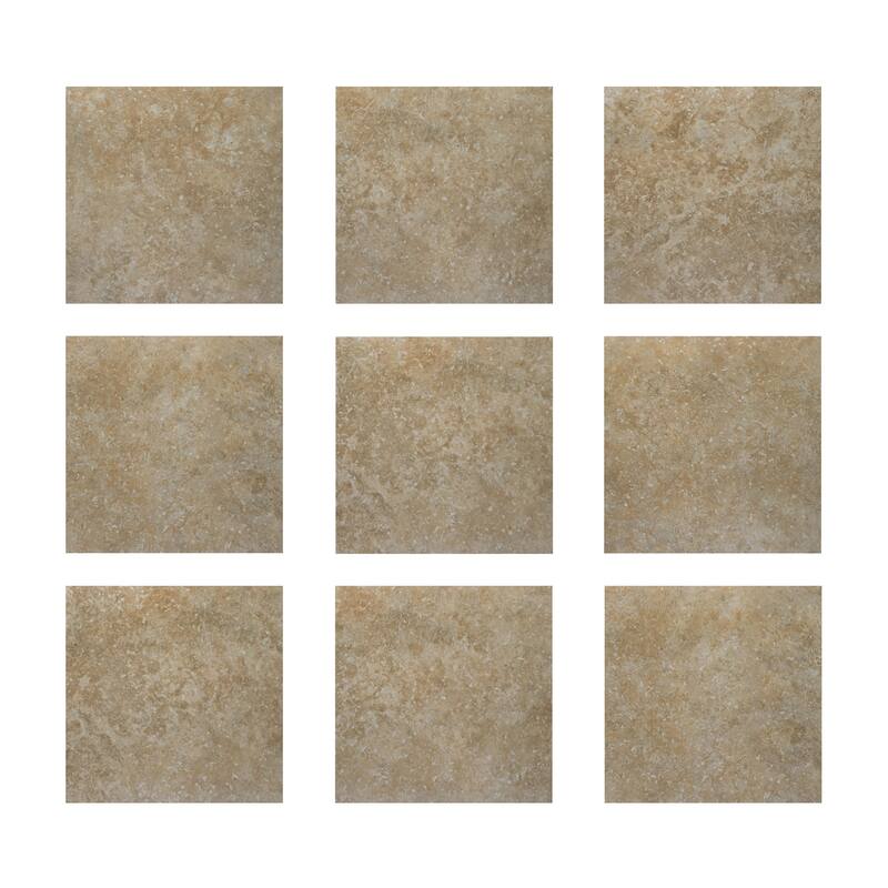 Merola Tile Roma Noce 13" x 13" Porcelain Floor and Wall Tile
