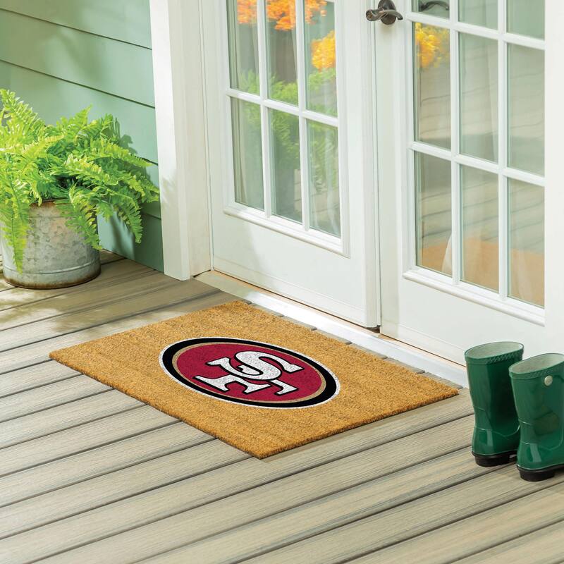 San Francisco 49ers Full Color Indoor/Outdoor Coir Mat