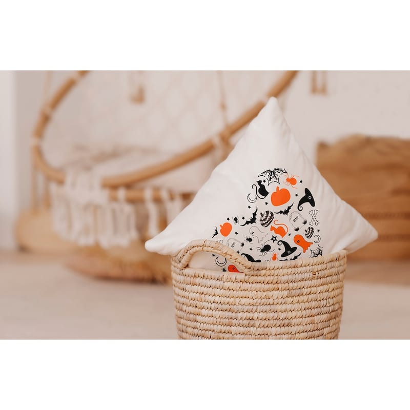 Halloween Heart Accent Pillow