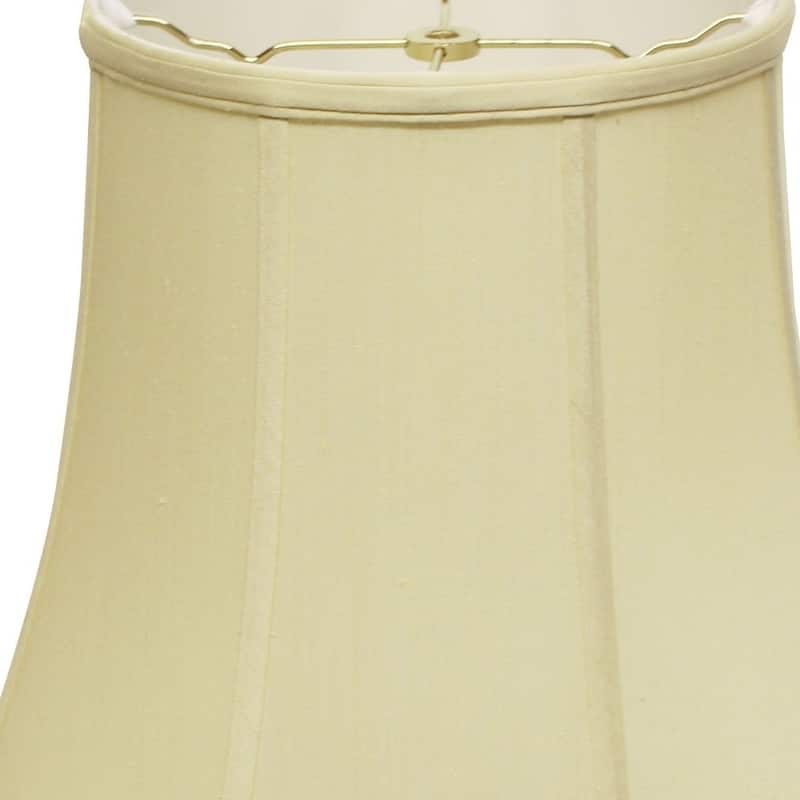 16" Antique White Premium Octagon Monay Shantung Lampshade - 16''x16''x9''