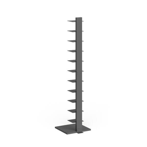 SEI Furniture Spine Tower Shelf 65 14 H x 15 34 W x 16 D Bright Cyan