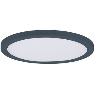 Maxim 57594WT Chip 9" Wide LED Flush Mount Ceiling Fixture - 3000K