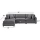 preview thumbnail 37 of 57, Cambrai Modular 4-Piece XL Chofa Sectional