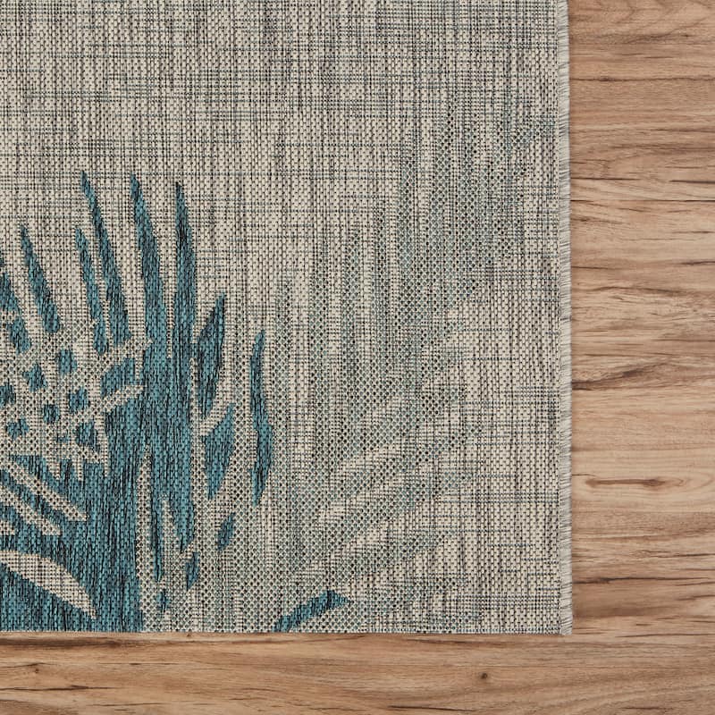 Sevita Minimal Palm Indoor/Outdoor Rug