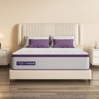 12 Inch Hybrid Mattress, Memory Foam and Individually Pocket Springs Mattress,Mattress in Box