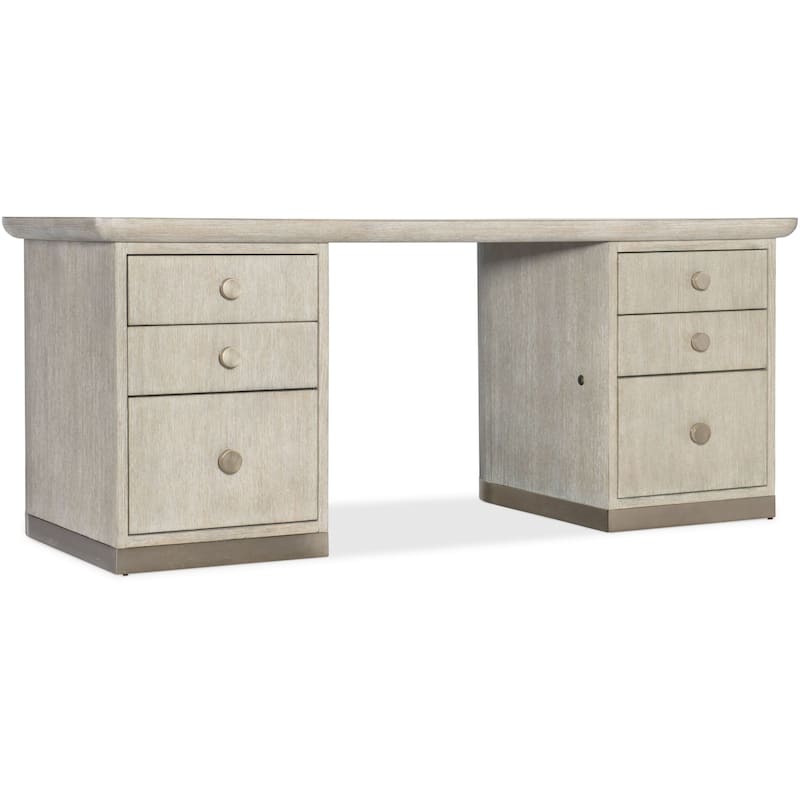 Hooker Furniture 6850-10462 Modern Mood 74" Wide Oak 6 Drawer - Diamond