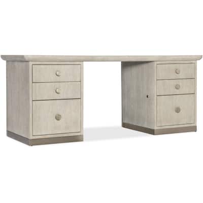 Hooker Furniture 6850-10462 Modern Mood 74" Wide Oak 6 Drawer