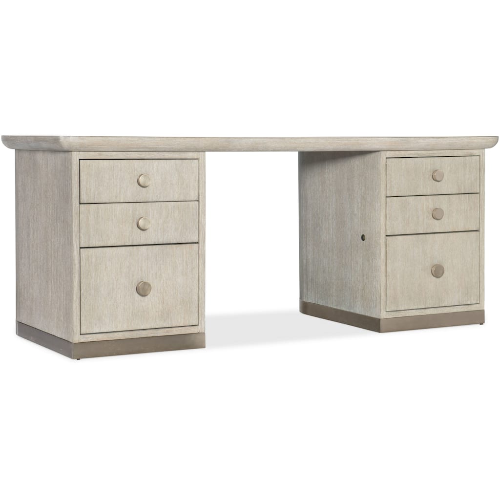 Hooker Furniture 6850-10462 Modern Mood 74" Wide Oak 6 Drawer