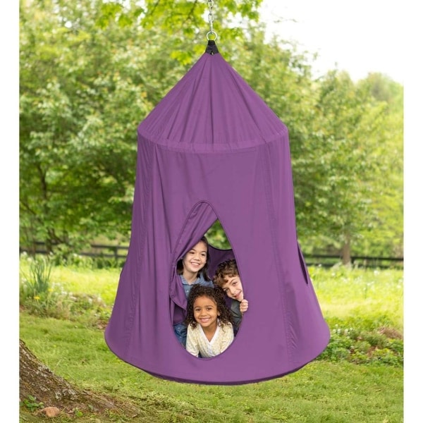 Hearthsong HugglePod HangOut Nylon Hanging Tent with Inflatable