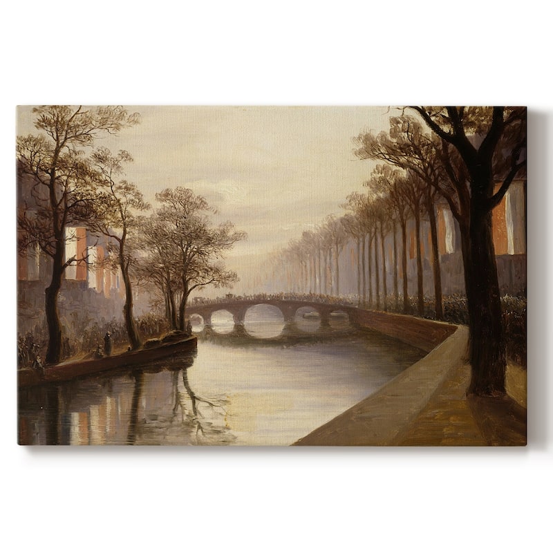 Vintage Landscape -DCCXCIII -Gallery Wrapped Canvas