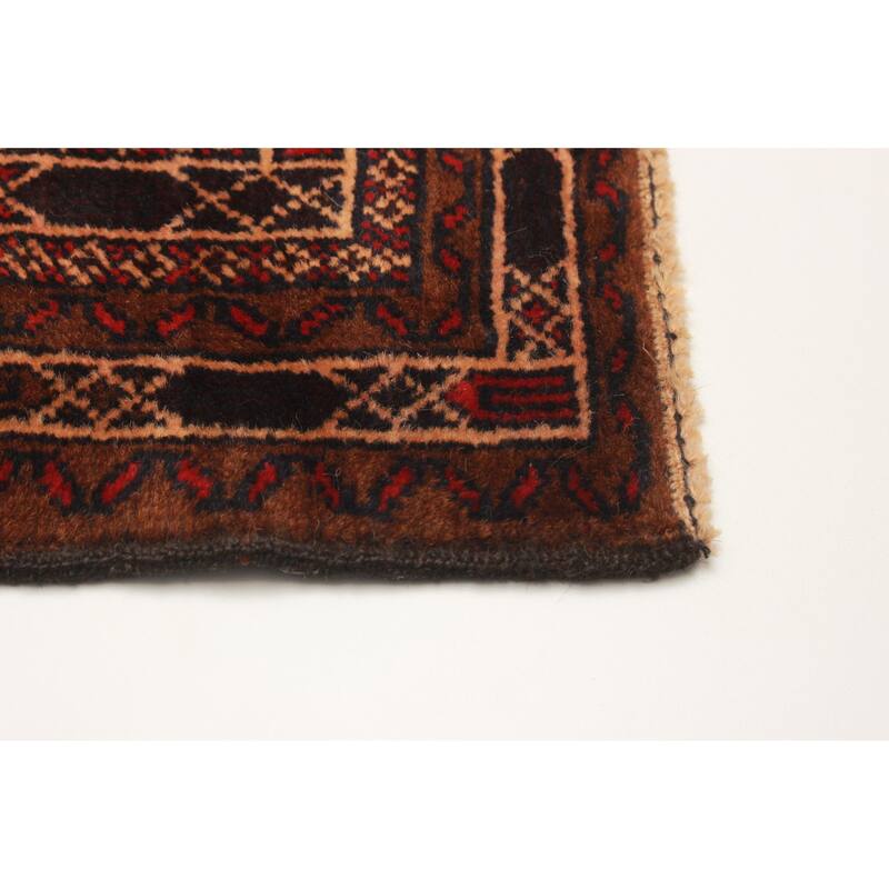 Teimani Brown Rug 2'8" x 5'3" - 2'8 x 5'3
