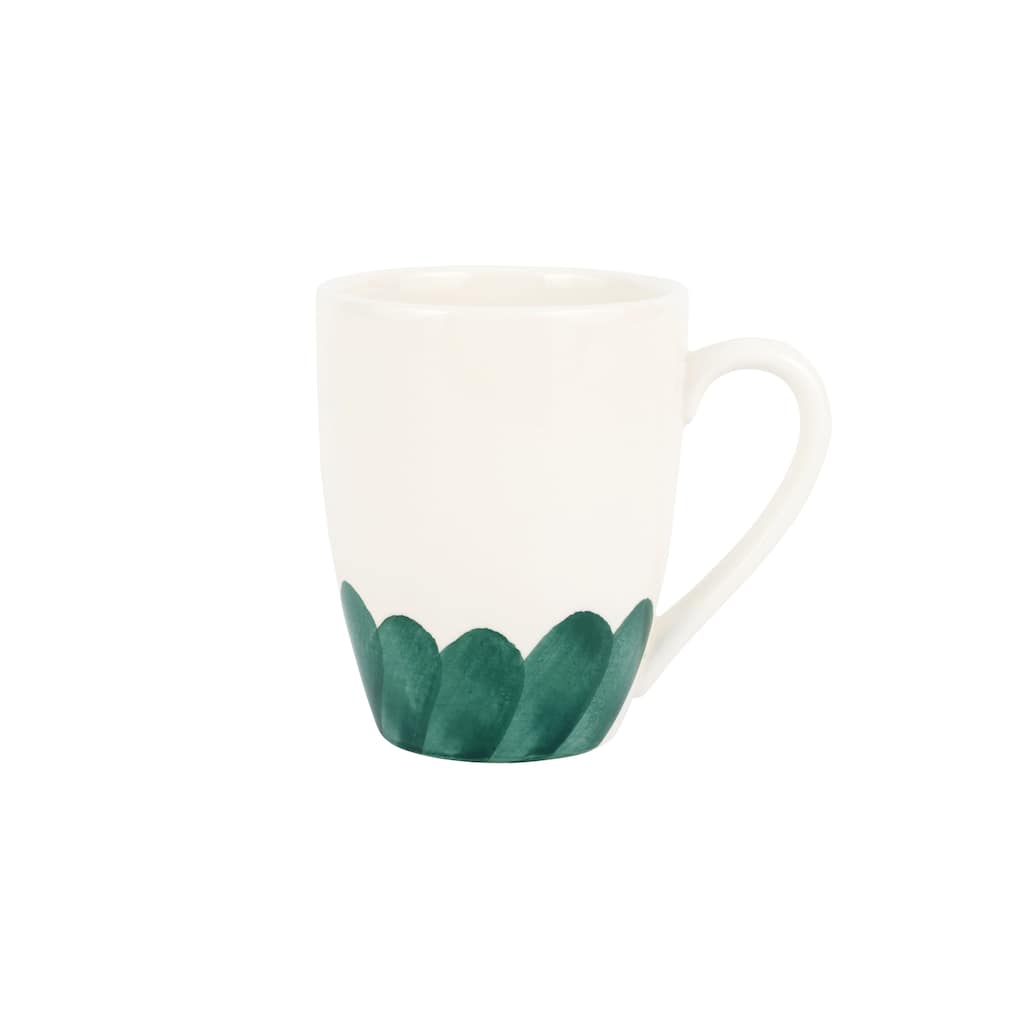 viva by VIETRI Lisbon Green Brushstroke Mug