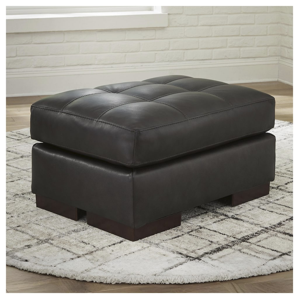 Signature Design by Ashley Luigi Thunder Ottoman