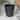 happimess Axel Modern Minimalist Hammered Steel 2-Gallon Wastebasket