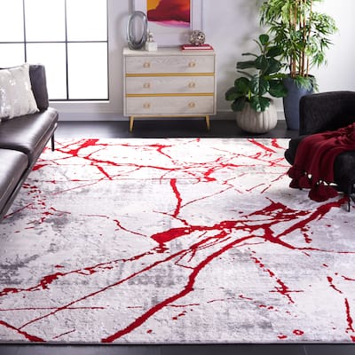 SAFAVIEH Amelia Fietje Modern Abstract Distressed Rug