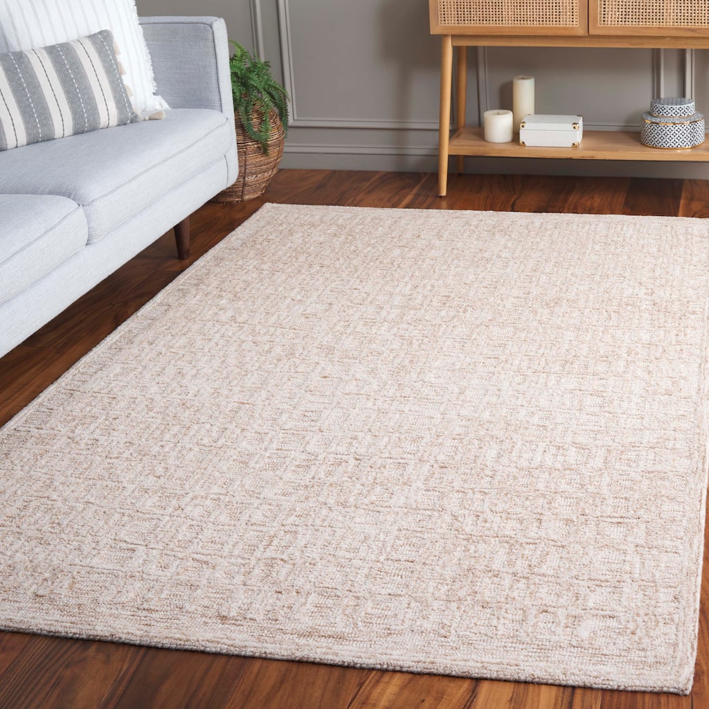 SAFAVIEH Handmade Pine Hamida Modern & Contemporary Wool Rug